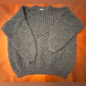 VINTAGE Highland Home Scottish Fisherman Sweater XL Wool